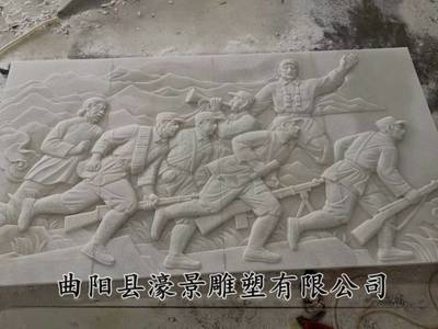 纪念与传承 庆阳抗战题材浮雕壁画的设计与制作